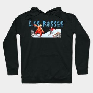 Skiing and snowboarding in Les Rasses Hoodie